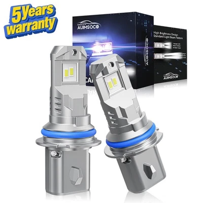 9007 HB5 LED Headlight Bulb HIGH/LOW Beam 6500K White For Nissan Quest 1996-2002 - Image 1 of 4