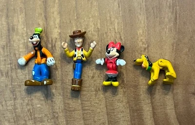 波莉口袋大小迪士尼人物愚蠢的米妮老鼠冥王星伍迪玩具总动员 — 第 1/4 张图片