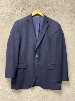 Abrigo chaqueta blazer deportivo azul para hombre MALIBU Savile Row 42R/140-5 Foto 1 de 4