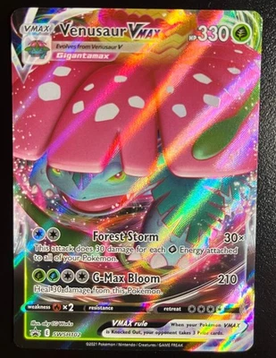 Venusaur VMAX - Promo SWSH: Sword & Shield Promo Cards SWSH102 NM - Image 1 of 2