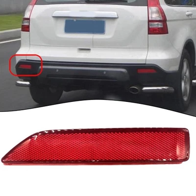 Left Rear Bumper Trim Reflector Compatible with For Honda For CRV 07 09 - Image 1 of 4