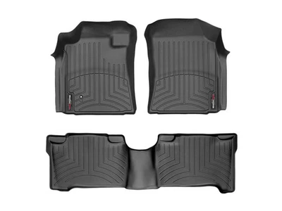 WeatherTech FloorLiner for 2005-2007 Toyota Sequoia - 1st & 2nd Row, Black - Image 1 of 4