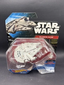 2014 Hot Wheels Star Wars Diecast Millennium Falcon Force Awakens NIB CKJ66 - Picture 1 of 2