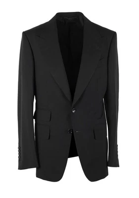 Abrigo deportivo TOM FORD Shelton negro liso talla 46/36R EE. UU. Chaqueta Blazer Nueva... Foto 1 de 4