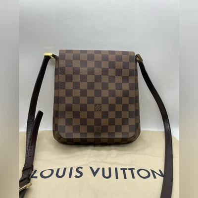 Louis Vuitton Damier Musette Ebene Crossbody Bag - Image 1 of 4