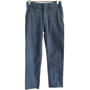 CAT & JACK Boy's Chinos Pants Dark Blue Checked Dress Pants Size 8; 4 Pockets - Picture 1 of 10