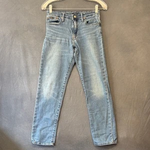 Polo Ralph Lauren The Hampton Straight Jeans Girls Sz 14 Medium Wash Boyfriend - Picture 1 of 16