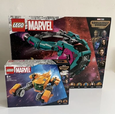 LEGO Marvel The New Guardians' Ship (76255) + Baby Rockets Ship (76254) Bundle - Imagem 1 de 4