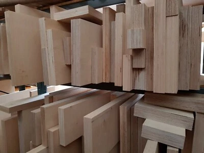 Multiplexplatte 40mm Reste 105€/m² Birke Sperrholz Bastelholz Multiplex Regale - Bild 1 von 3