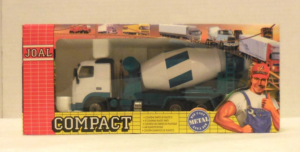 JOAL COMPACT Die-cast VOLVO CEMENT MIXER 1:50 Scale FH12-420 - Image 1 of 4