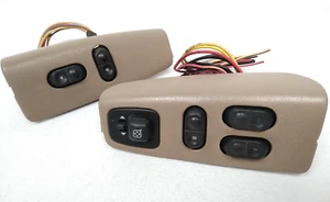 Bad Tab 1997 1998 Ford Van Econoline E250 Power Window Switch Driver Side W83 - Picture 1 of 21