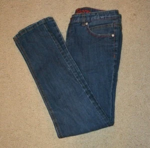 Pantalones de mezclilla para mujer Tom TS azul oscuro lavado 7 tiro ajustado nuevos sin etiquetas VENDEDOR DE EE. UU. - Imagen 1 de 11