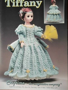  TIFFANY Looks just beautiful in her dress-Craftime Knitting pattern nomc1 (G) - Picture 1 of 1