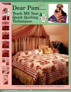 Dear Pam... Teach Me Your Quick Quilting Techniques by Pam Bono. 2003 Nice - Bild 1 von 2