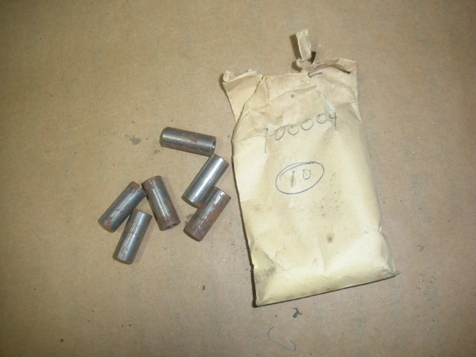 Nuevo de Lote Antiguo Pasador de Motosierra Jonsered, Lote Espaciador 6 Piezas 100004 MOTOSIERRA VINTAGE Foto 1 de 1