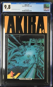 Akira #4 CGC 9,8 páginas blancas, primera impresión, épica/marvel, 1988 - Imagen 1 de 2