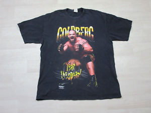 Goldberg Vintage 1998 WCW Wrestling Fear The Spear Graphic T-Shirt Size (XL)