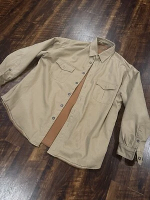 Bolso St. John’s vintage para hombre forrado de lana con botones  Foto 1 de 3