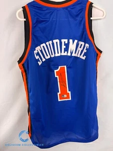 Amare Stoudemire New York Knicks Authorized Signature NBA Replica Jersey - Picture 1 of 4