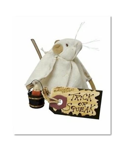 Trick or Squeak Geistermaus von Primitives by Kathy - Halloween - Geist - NEU - Bild 1 von 1