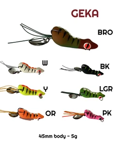 DEADLY GEKA LIZARD LURE SOFTBODY - Picture 1 of 1
