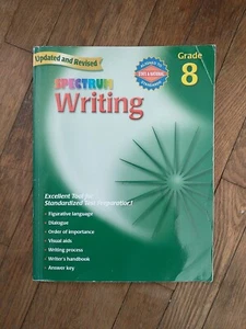 Mcgraw-Hill Learning Materials Spectrum Writing Grade 8 2007 Revised - Picture 1 of 2