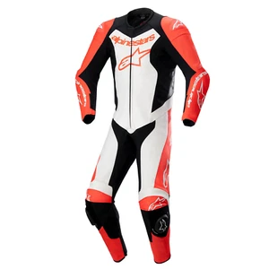 Traje de cuero de 1 pieza Alpinestars GP Force Lurv - rojo/blanco/negro (3022) - Imagen 1 de 9