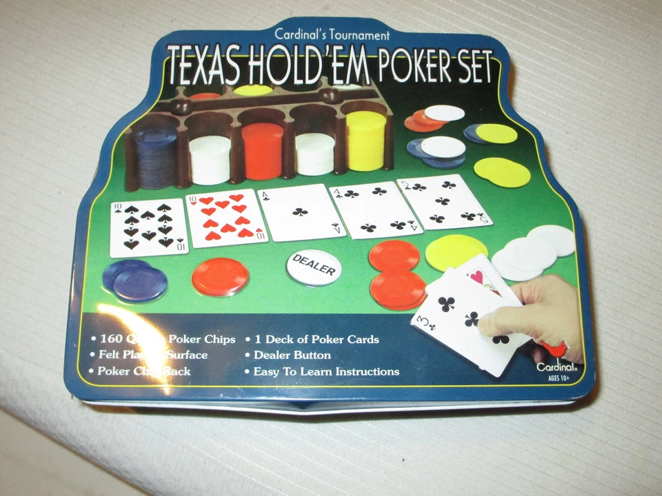 Cardinal's Professional Texas Hold'Em Poker Set Cards Set - Image 1 of 1