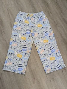 DISNEY Parks Critters Chaos Sweat Pants Wide Leg Lounge Pants Size XL - Picture 1 of 4