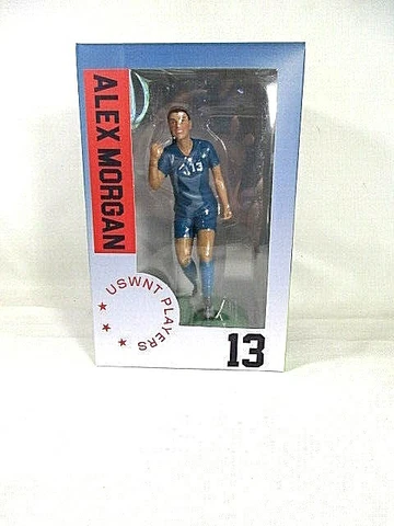 US Women's Soccer ALEX MORGAN #13 Figurine  USWNT Players New in Box Cover