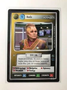 Dual Affiliation NEELIX Star Trek CCG TCG 1st Edition NA-Federation - Picture 1 of 1