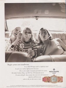 Patek Philippe Golden Ellipse "You Never Actually Own" Original 1997 Print Ad!! - Picture 1 of 1