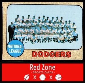 1968 Topps - #168 Los Angeles Dodgers VG/EX - Picture 1 of 2