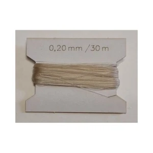 Seil Ø0,20mmX30m beige Faden für den Bau von Segelmodellen Seepferdchen - Bild 1 von 1