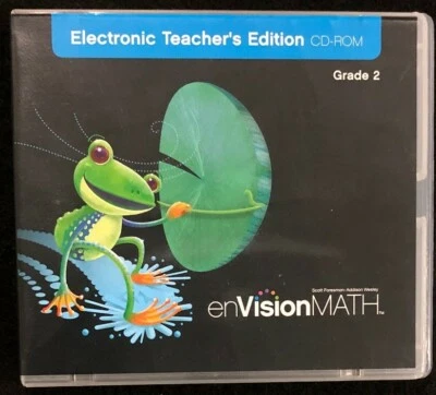 2nd Grade enVision ELECTRONIC TEACHER'S EDITION CD-ROM - Hard Case (2009) - Image 1 of 3