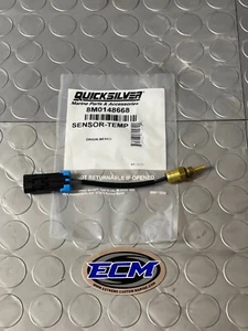 Mercury Quicksilver Exhaust Manifold Temperature Sensor  8M0148668 SS  885342002 - Picture 1 of 12