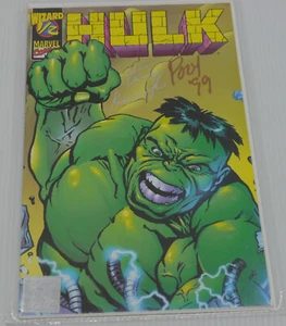 HULK 1/2 COMIC BOOK, WIZARD MAGAZINE EXCLUSIVE, TERRY KAVANAGH & PAUL LEE SIGNED - Picture 1 of 3