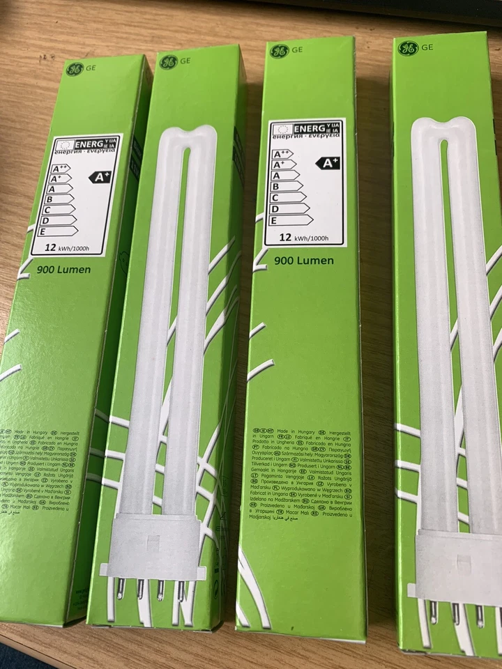 **4off** GE F11BX/827/4P BIAX S/E 11W WARM WHITE 2700K 4PIN FLUORESCENT BULB - Image 1 of 4