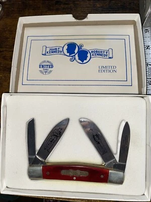 Faca para Congresso Alemão United/Boker - John e Robert Kennedy - Imagem 1 de 4