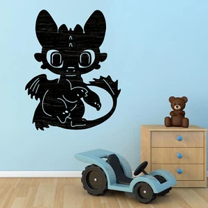 Toothless Cut out, Wood plaque sign,wood Crafts,Craft supply, - Picture 1 of 5