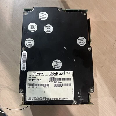 SEAGATE ST4767NM HARD DRIVE 666MB SCSI NOT TESTED VINTAGE PULL - Image 1 of 3