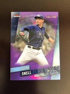 Topps Finest Blake Snell Purple Refractor 2019 número 180 de 250 - Imagen 1 de 2