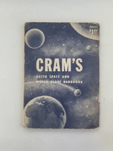 CRAM'S OUTER SPACE AND WORLD GLOBE HANDBOOK (c) 1959- 5x7 - 64 pages - Picture 1 of 4