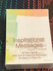 Hallmark Fun & Inspirational Messages 40 New cards To Keep or Pass ON - Picture 1 of 9