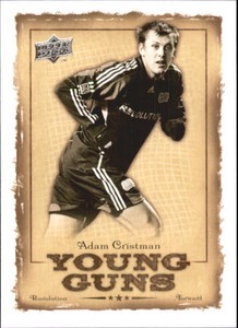 2008 (REVOLUTION) Upper Deck MLS Young Guns #YG7 Adam Cristman