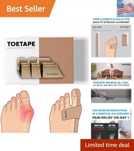 Bunion Correction & Pain Relief Tape | 40 Count | Precut Kinesiology Tape for... - Picture 1 of 7