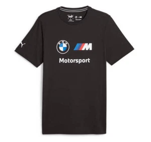 Puma BMW M Motorsport ESS Logo Men's Tee Black - Picture 1 of 6