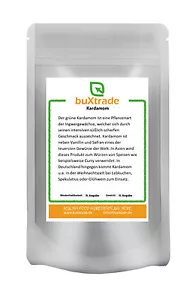 500g Cardamome Totalement Cardamon Vert Cardamome Saison Affiner Épice - Bild 1 von 2