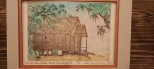 Signed and Numbered Old St. James Episcopal Church James Island, SC 1988 188/200 - Picture 1 of 9