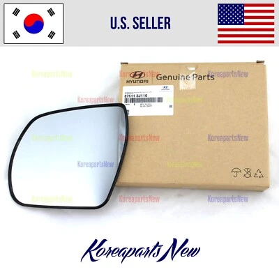 Espejo VIDRIO Izquierdo Conductor Calefacción 876113J110 ⭐OEM⭐ Hyundai Veracruz 2007-2012 Foto 1 de 2